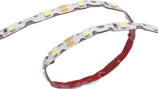 LED pásek OHEBNÝ 6mm 6W/m, PROFI, 12V, IP20, 60LED/m, SMD2835 Barva světla: Teplá bílá, 2700K