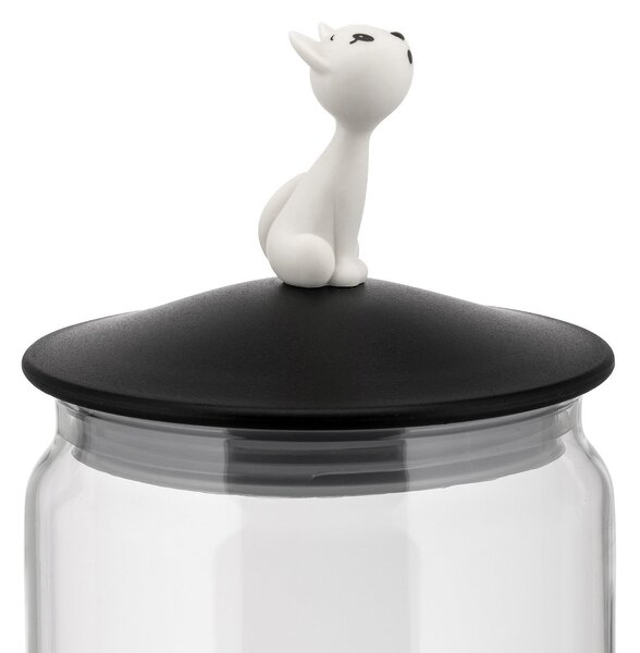 Alessi designové dózy na pamlsky pro kočky MiòJar