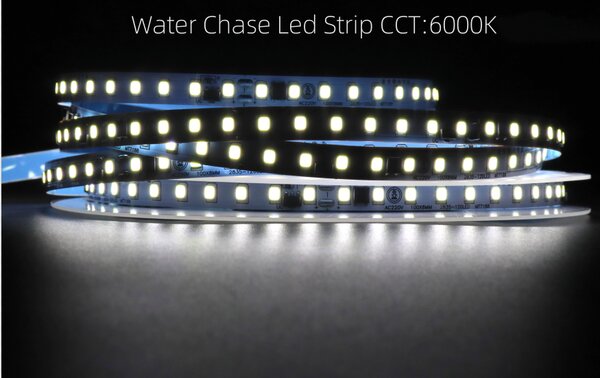 Digitální LED pásek jednobarevný, 14W/m, 24VDC, 12,5cm modul, 10mm, IP20 Barva světla: Modrá