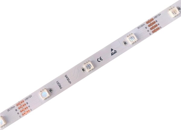 LED pásek RGB 10mm 7,2W/m, PROFI, 12V, IP20, 30LED/m, SMD5050, záruka 5let