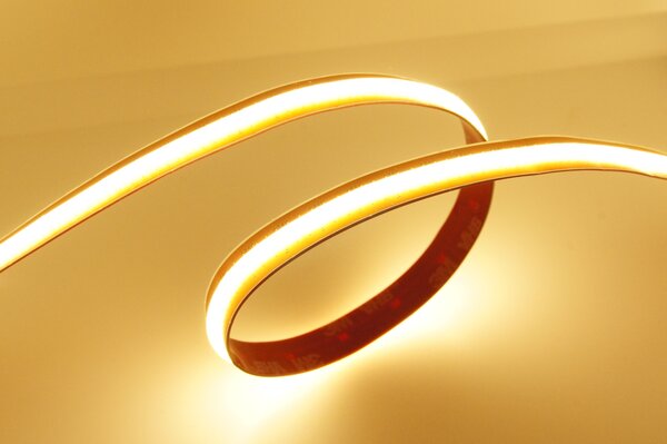 15W FREECUT COB LED pásek, 10mm, 24VDC, 528LED/m, Ra>90, IP20, 7let záruka Barva světla: Studená bílá, 6500K
