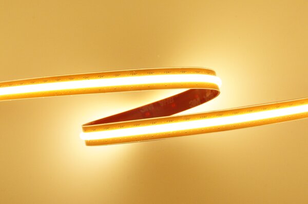 15W FREECUT COB LED pásek, 10mm, 24VDC, 528LED/m, Ra>90, IP20, 7let záruka Barva světla: Studená bílá, 6500K