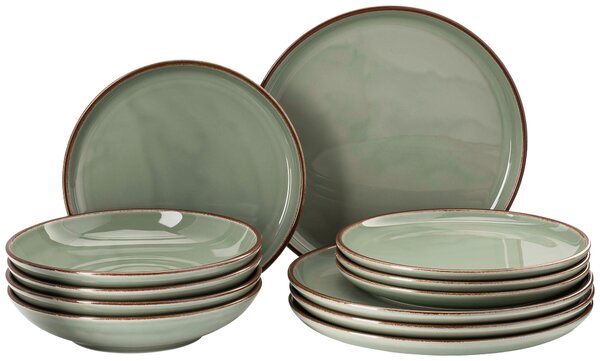 KOMBINOVANÁ SOUPRAVA, 12dílné, porcelán Rosenthal - Online Only nádobí, Online Only