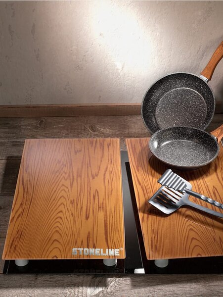 Stoneline 5-d. set na vaření zn. STONELINE, černá/hnědá