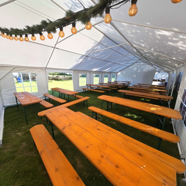 Párty stan 6x6m - -