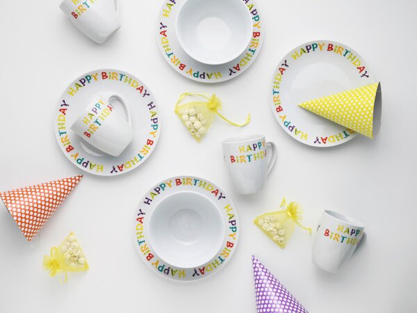 SNÍDAŇOVÁ SOUPRAVA porcelán keramika Creatable - Kolekce nádobí, Online Only
