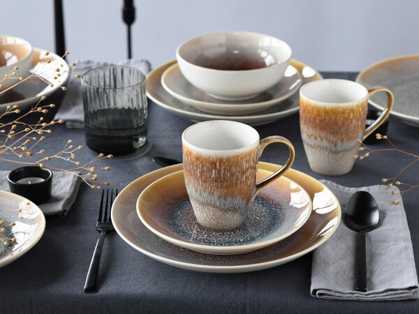 KOMBINOVANÁ SOUPRAVA, 16dílné, kamenina Creatable - Online Only nádobí, Online Only