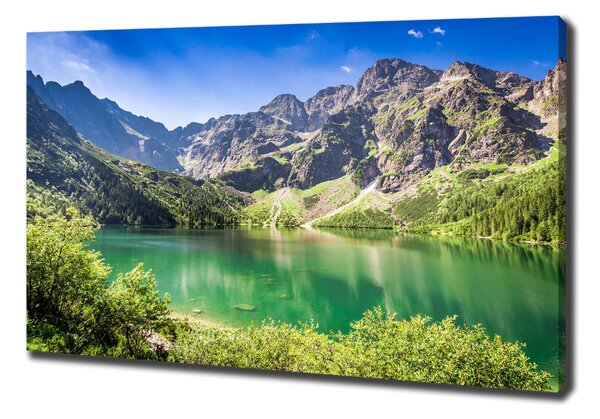 Foto obraz na plátně Mořské oko Tatry oc-148762187