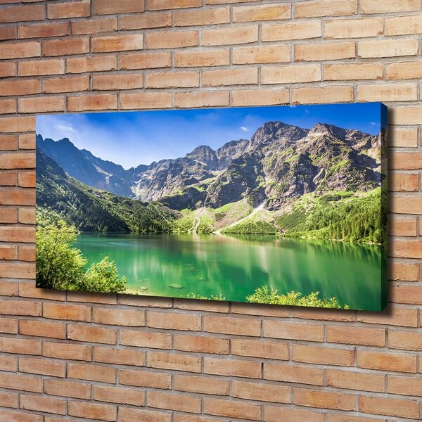 Foto obraz na plátně Mořské oko Tatry oc-148762187