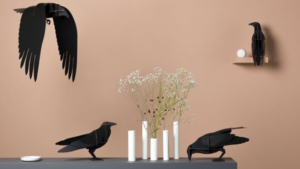Ibride designové dekorace Ravens Karl