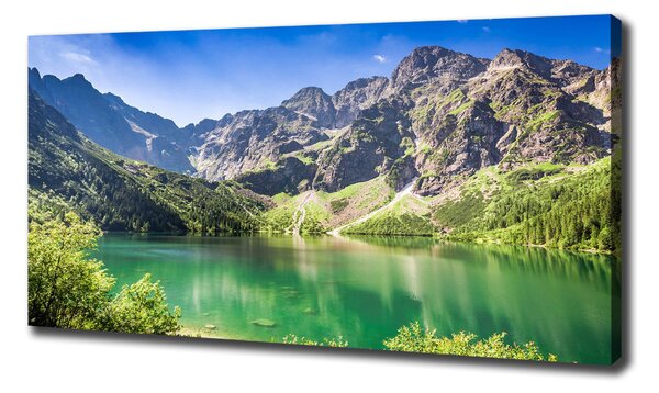 Foto obraz na plátně Mořské oko Tatry oc-148762187