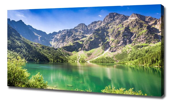 Foto obraz na plátně Mořské oko Tatry oc-148762187