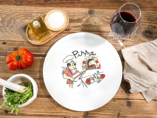 TALÍŘ NA PIZZU porcelán keramika 30 cm Creatable - Kolekce nádobí, Online Only