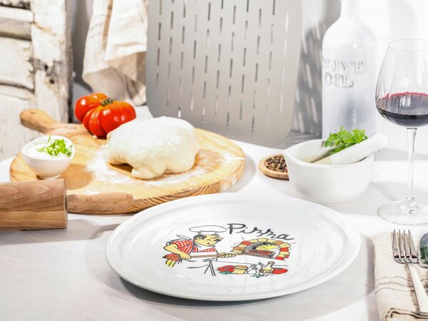 TALÍŘ NA PIZZU porcelán keramika 30 cm Creatable - Kolekce nádobí, Online Only