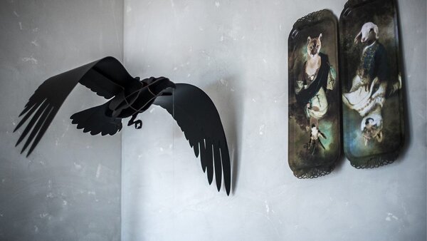 Ibride designové dekorace Ravens Adam