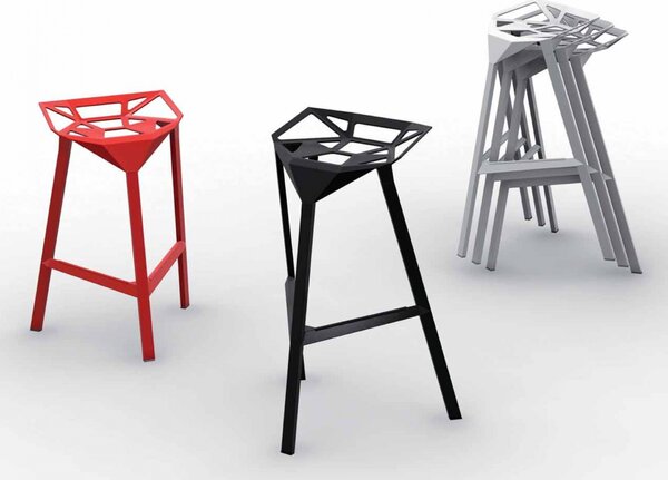 Magis designové barové židle Stool_One (výška 74 cm)