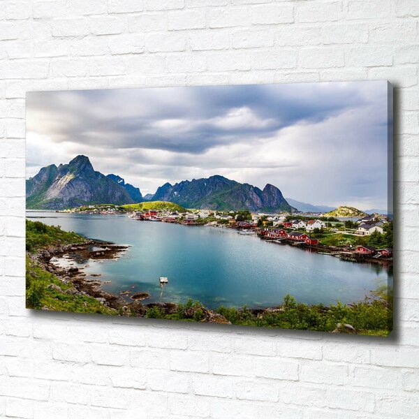 Moderní fotoobraz canvas na rámu Lofoty v Norsku oc-151856257