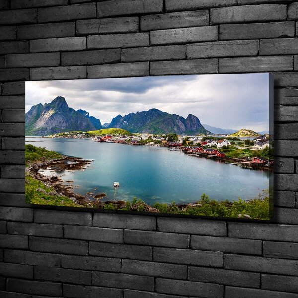 Moderní fotoobraz canvas na rámu Lofoty v Norsku oc-151856257