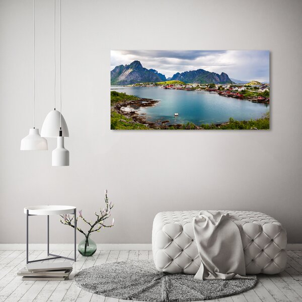 Moderní fotoobraz canvas na rámu Lofoty v Norsku oc-151856257