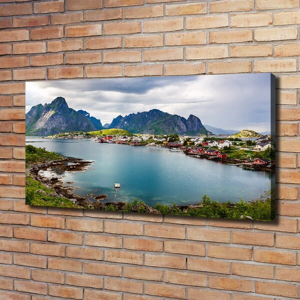 Moderní fotoobraz canvas na rámu Lofoty v Norsku oc-151856257