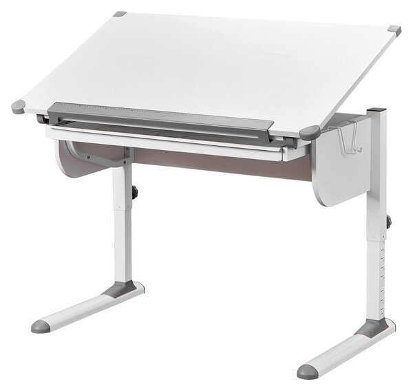 PSACÍ STŮL PRO MLÁDEŽ, bílá, 110/68/55 cm MID.YOU - Online Only psací stoly & židle, Online Only