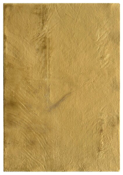KOŽEŠINOVÝ KOBEREC, 120/160 cm, žlutá Boxxx - Kůže