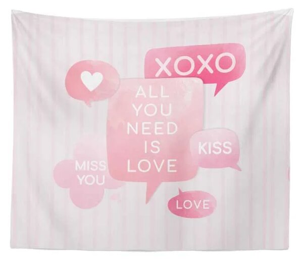 Sablio Deka All you need is love: 150x120 cm