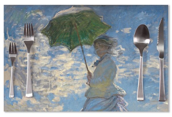 Sablio Prostírání Dáma se slunečníkem - Claude Monet: 40x30cm