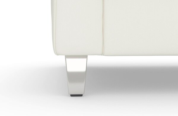 DVOUMÍSTNÁ POHOVKA, bílá, pravá kůže Sit & More - Pohovky, Online Only