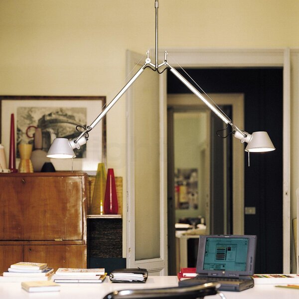 Artemide designová závěsná svítidla Tolomeo Sospensione Due Bracci