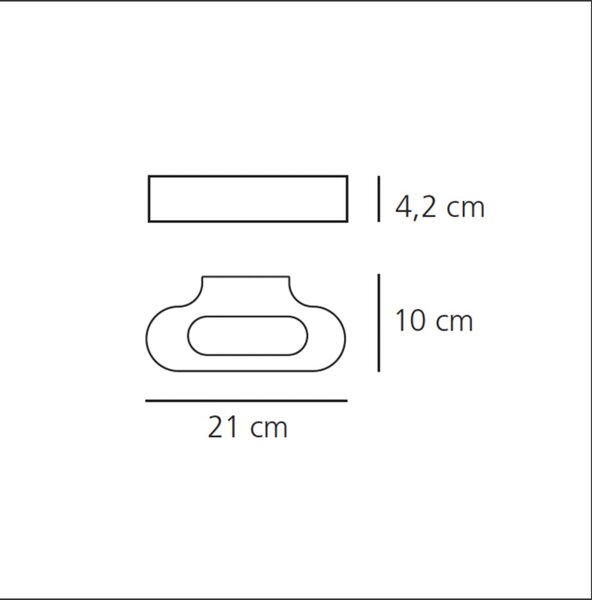 Artemide designová nástěnná svítidla Talo Parete