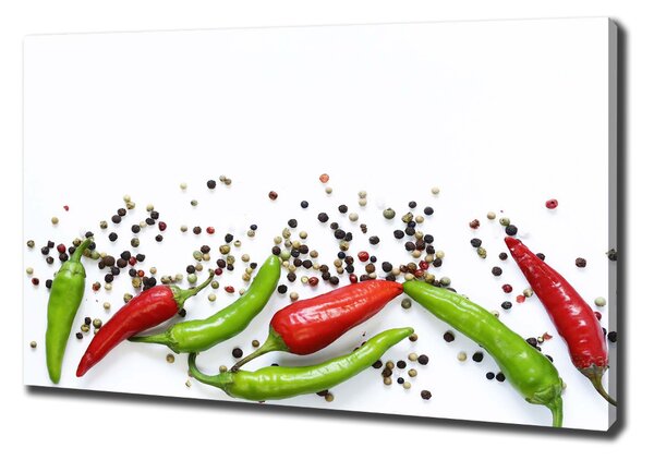 Foto obraz na plátně do obýváku Chilli papričky oc-166768878
