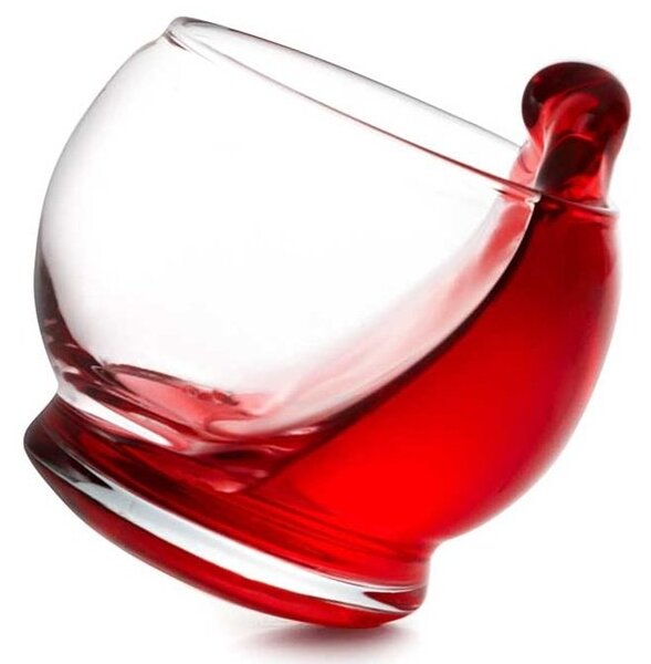 Normann Copenhagen designové sklenice Rocking Glass