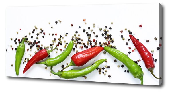 Foto obraz na plátně do obýváku Chilli papričky oc-166768878