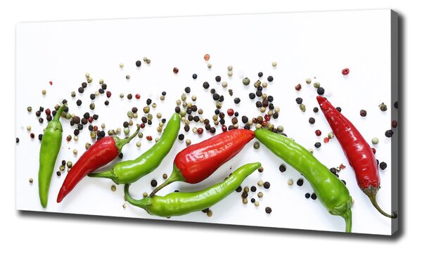 Foto obraz na plátně do obýváku Chilli papričky oc-166768878