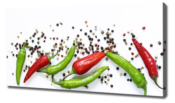 Foto obraz na plátně do obýváku Chilli papričky oc-166768878