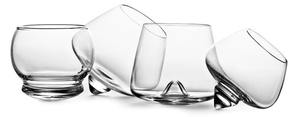 Normann Copenhagen designové sklenice Rocking Glass