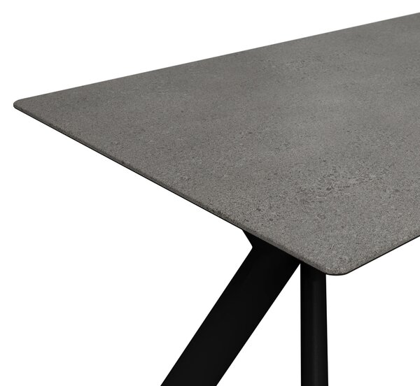 ZAHRADNÍ STŮL, kov, keramika, 200/100/76 cm Amatio - Venkovní stoly