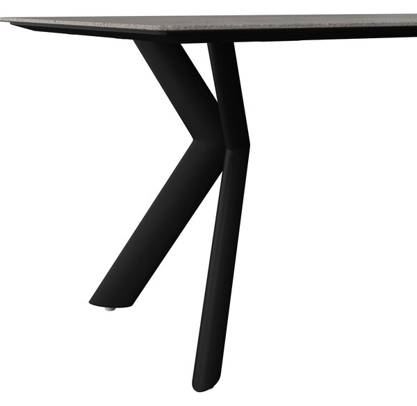 ZAHRADNÍ STŮL, kov, keramika, 200/100/76 cm Amatio - Venkovní stoly
