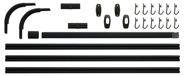 Sealskin Easy Roll tyč sprchového závěsu 800128