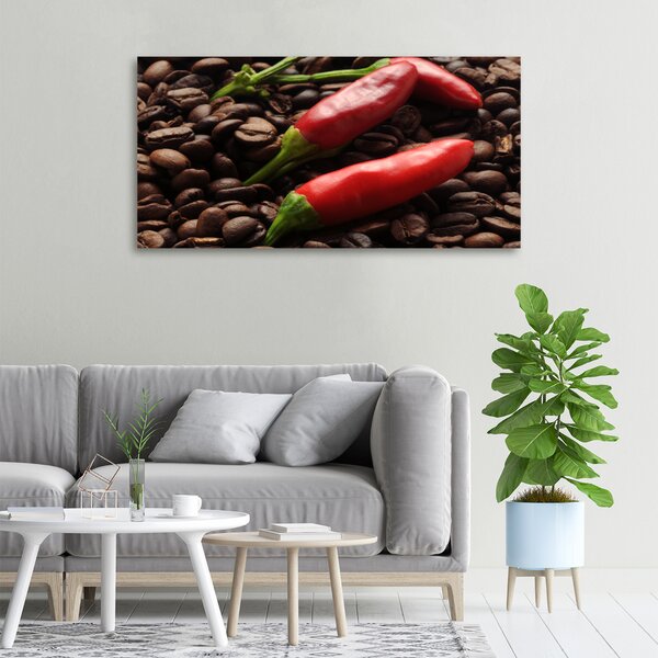 Foto obraz canvas Chilli a káva oc-171908547