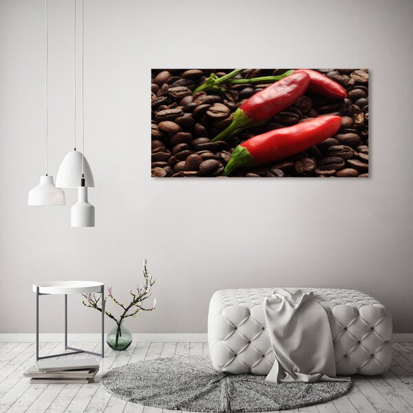Foto obraz canvas Chilli a káva oc-171908547