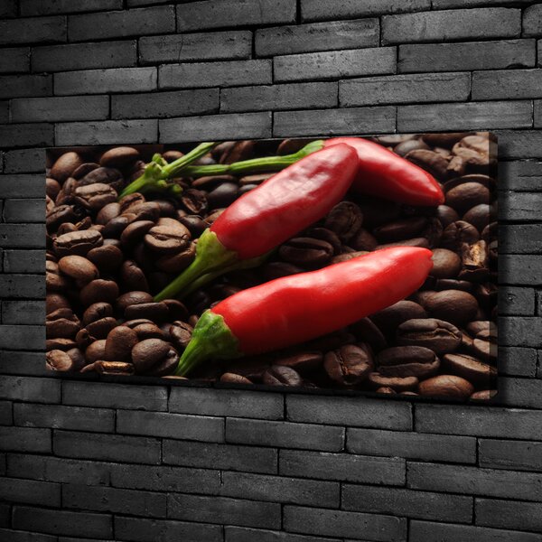 Foto obraz canvas Chilli a káva oc-171908547