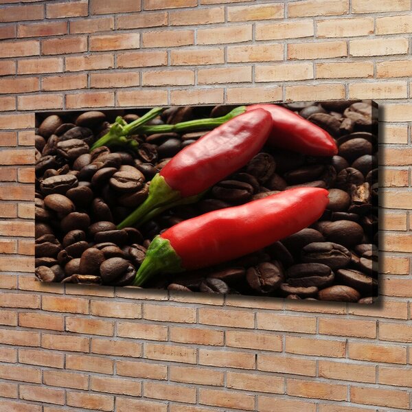 Foto obraz canvas Chilli a káva oc-171908547