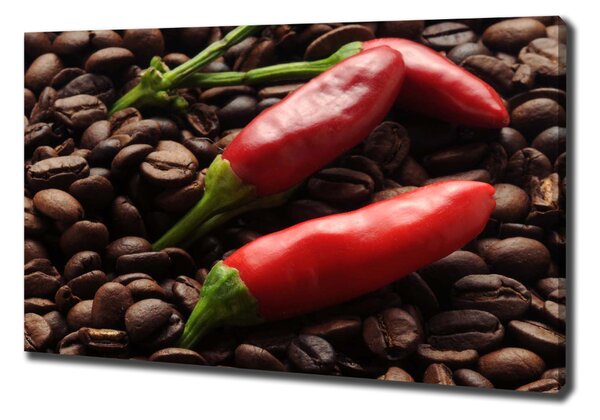 Foto obraz canvas Chilli a káva oc-171908547