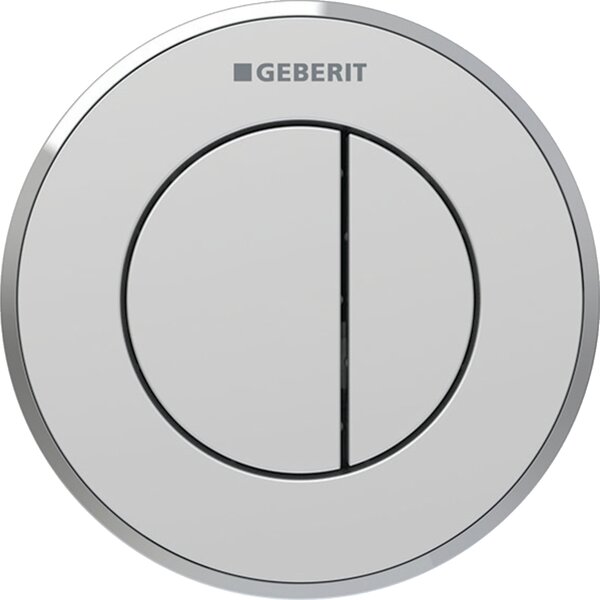 Geberit Typ 10 splachovací tlačítko pro WC matný chrom 116.055.JQ.1