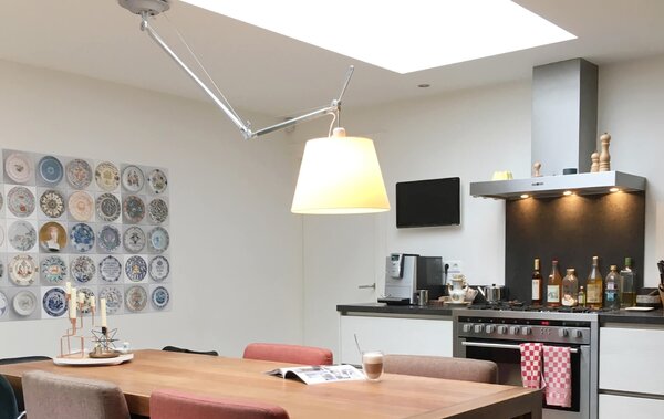 Artemide designová závěsná svítidla Tolomeo Decentrata Sospensione