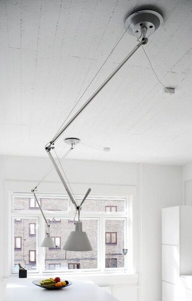 Artemide designová závěsná svítidla Tolomeo Decentrata Sospensione