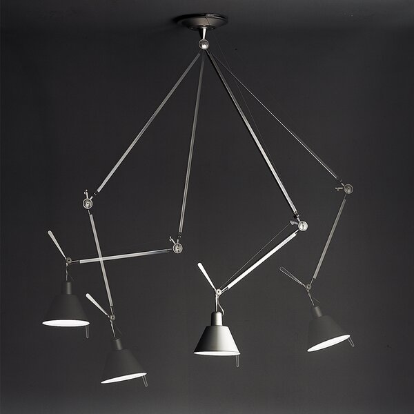 Artemide designová závěsná svítidla Tolomeo Decentrata Sospensione
