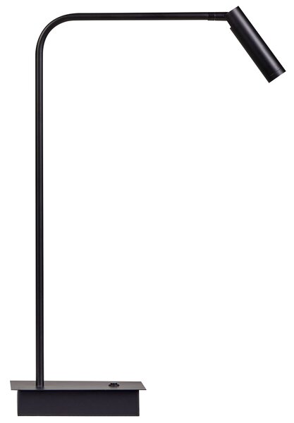 LED stolní lampa LAWSON Nastavitelná Kov Černá
